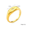 SIEGELRING DAMEN EDELSTAHL MIT ZIRKON : ELEGANZ TRIFFT STIL - Königlicher Siegelring