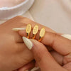SIEGELRING DAMEN GOLD FARBE MIT ENGEL NUMMER - Königlicher Siegelring