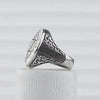 SIEGELRING DES SALOMONISCHEN SIEGELS AUS STERLING SILBER - GLÄNZENDER STERN - Königlicher Siegelring
