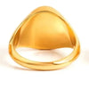 SIEGELRING FÜR HERREN AUS TIGERAUGE UND GOLD - KRAFT UND ELEGANZ AM HANDGELENK - Königlicher Siegelring
