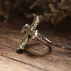 SIEGELRING FÜR HERREN SILBER RELIGIÖSE DAS ORTHODOXE KREUZ - Königlicher Siegelring