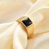 Siegelring Herren Damen - Cocktail Ring - Königlicher Siegelring