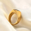 Siegelring Herren Damen - Cocktail Ring - Königlicher Siegelring