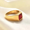 Siegelring Herren Damen - Cocktail Ring - Königlicher Siegelring