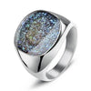 Siegelring Herren Damen - Muschel Ring - Königlicher Siegelring