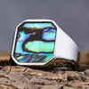 Siegelring Herren Damen - Muschel Ring - Königlicher Siegelring