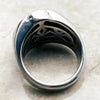 SIEGELRING HERREN DAMEN SILBER - KLASSISCHES KREUZ - Königlicher Siegelring