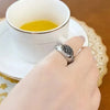 SIEGELRING HERREN DAMEN SILBER - VINTAGE KREUZ RING - Königlicher Siegelring
