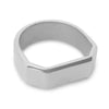 SIEGELRING HERREN EDELSTAHL MINIMALISTISCHES MODERNES DESIGN - HERRENRING - Königlicher Siegelring