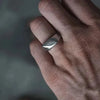 SIEGELRING HERREN EDELSTAHL - SCHMALER RING-KLASSICHER - HERRENRING - Königlicher Siegelring