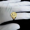 SIEGELRING HERREN GOLD 14K ODER 18K DER HERR JESUS CHRISTUS - Königlicher Siegelring