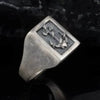 SIEGELRING HERREN HANDGEFERTIGTER SCHIFFSANKER - ABENTEUER-SYMBOL AUS SILBER - Königlicher Siegelring