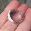 Insha Allah Signet Ring in Sterling Silver Metal, Signet Ring, Class Ring, School Ring, Arabic Signet Ring, Arabic Ring, Persian Ring - Königlicher Siegelring