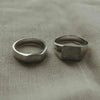 SIEGELRING KLASSISCH : MINIMALISTISCH UND MODERN IN 925 STERLING SILBER - Königlicher Siegelring