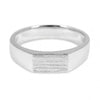 SIEGELRING KLASSISCH : MINIMALISTISCH UND MODERN IN 925 STERLING SILBER - Königlicher Siegelring
