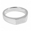 SIEGELRING KLASSISCH : MINIMALISTISCH UND MODERN IN 925 STERLING SILBER - Königlicher Siegelring
