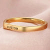 SIEGELRING MIT GRAVUR - RINGE AUS EDELSTAHL PERSONALISIEREN - Königlicher Siegelring