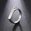 SIEGELRING MIT GRAVUR - RINGE AUS EDELSTAHL PERSONALISIEREN - Königlicher Siegelring