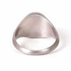 SIEGELRING MIT STEIN : AMETHYST-STEIN - VINTAGE BOHO SCHMUCK RING HERREN - Königlicher Siegelring