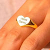 Siegelring Personalisieren - Ring mit Namen - Königlicher Siegelring