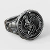 Siegelring - Sankt Georg Und Der Drache | Handgefertigter Ring - Königlicher Siegelring