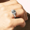 SIEGELRING SILBER - VINTAGE DESIGN FÜR DAMEN UND HERREN - Königlicher Siegelring