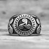 SIEGELRING WIKINGER TOTEM CELTIC - VINTAGE PUNK VIKING STYLE - Königlicher Siegelring