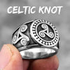 SIEGELRING WIKINGER TOTEM CELTIC - VINTAGE PUNK VIKING STYLE - Königlicher Siegelring