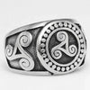 SIEGELRING WIKINGER TOTEM CELTIC - VINTAGE PUNK VIKING STYLE - Königlicher Siegelring