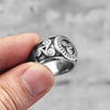 SIEGELRING WIKINGER TOTEM CELTIC - VINTAGE PUNK VIKING STYLE - Königlicher Siegelring
