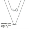 SILBERKETTE DAMEN HERREN 925 ECHTE SILBER OHNE ANHÄNGER BOX KETTE - Königlicher Siegelring