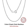 SILBERKETTE DAMEN HERREN - 925 ECHTE SILBER OHNE ANHÄNGER CHOPIN KETTE - Königlicher Siegelring