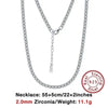 SILBERKETTE DAMEN HERREN : SOLIDE 925 STERLING SILBER TENNIS CHOKER - Königlicher Siegelring