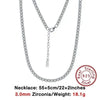 SILBERKETTE DAMEN HERREN : SOLIDE 925 STERLING SILBER TENNIS CHOKER - Königlicher Siegelring