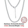 SILBERKETTE DAMEN HERREN : SOLIDE 925 STERLING SILBER TENNIS CHOKER - Königlicher Siegelring