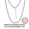 SILBERKETTE DAMEN HERREN : SOLIDE 925 STERLING SILBER TENNIS CHOKER - Königlicher Siegelring