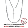 SILBERKETTE DAMEN HERREN : SOLIDE 925 STERLING SILBER TENNIS CHOKER - Königlicher Siegelring