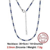 SILBERKETTE DAMEN HERREN : SOLIDE 925 STERLING SILBER TENNIS CHOKER - Königlicher Siegelring