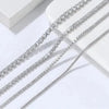SILBERKETTE DAMEN HERREN : SOLIDE 925 STERLING SILBER TENNIS CHOKER - Königlicher Siegelring