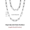 SILBERKETTE DAMEN UND HERREN - BUROKLAMMER KETTE - ZEITLOSE ELEGANZ FÜR IHREN STIL - Königlicher Siegelring