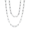 SILBERKETTE DAMEN UND HERREN - BUROKLAMMER KETTE - ZEITLOSE ELEGANZ FÜR IHREN STIL - Königlicher Siegelring