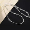 SILBERKETTE HERREN ECHT 925 STERLING SILBER HALSKETTE - STILVOLLE ELEGANZ FÜR IHN - Königlicher Siegelring