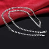 SILBERKETTE HERREN ECHT 925 STERLING SILBER HALSKETTE - STILVOLLE ELEGANZ FÜR IHN - Königlicher Siegelring