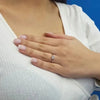 Verlobungsring Und Gold 8 Karat- Erschwingliche Eleganz 0,50 Karat - Königlicher Siegelring