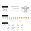 Verlobungsringe Aus Moissanit Birnenschliff 2.0CT-10-18K - Königlicher Siegelring