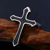 SIEGELRING HERREN EDELSTAHL RELIGIÖSER STIL SYMBOL DES KREUZES - Königlicher Siegelring