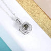 KETTE MIT BILD IM STEIN - DIAMANTEN UND HERZ-ORNAMENTE - Königlicher Siegelring
