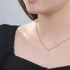 KETTE MIT BUCHSTABEN GOLD MIT HERZ - Königlicher Siegelring