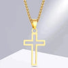 KETTE MIT KREUZ UND KÖNIGSKETTE FÜR HERREN UND DAMEN - Königlicher Siegelring