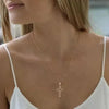 KETTE MIT KREUZ UND KÖNIGSKETTE FÜR HERREN UND DAMEN - Königlicher Siegelring